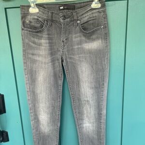 Wit & Wisdom Charcoal Skinny Jeans Size 4